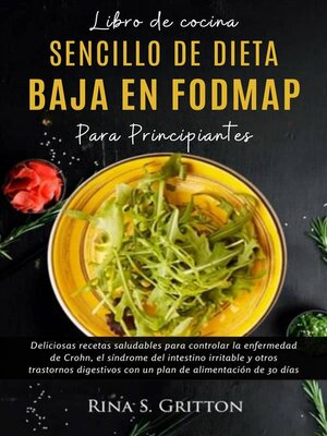 Libro de cocina sencillo de dieta baja en FODMAP para principiantes - ebook